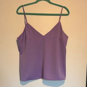 A new day lavender silky camisole